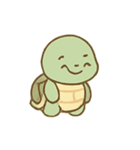 ねむねむカメ のんびりタイム（個別スタンプ：1）