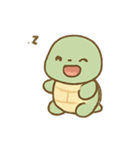 ねむねむカメ のんびりタイム（個別スタンプ：4）