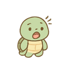 ねむねむカメ のんびりタイム（個別スタンプ：10）