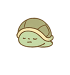 ねむねむカメ のんびりタイム（個別スタンプ：17）