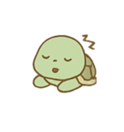 ねむねむカメ のんびりタイム（個別スタンプ：22）