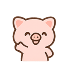 ぴんくのこぶたのたのしいきもち（個別スタンプ：11）