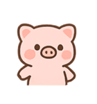 ぴんくのこぶたのたのしいきもち（個別スタンプ：13）