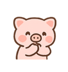 ぴんくのこぶたのたのしいきもち（個別スタンプ：15）