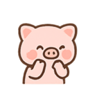 ぴんくのこぶたのたのしいきもち（個別スタンプ：16）