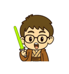 ドクター・サム（ライトセーバー版）（個別スタンプ：1）