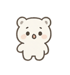 ふわふわホッキョクグマ 気分パレード（個別スタンプ：7）
