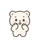 ふわふわホッキョクグマ 気分パレード（個別スタンプ：13）