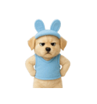 私のとびきりかわいいうさ耳 (NT)（個別スタンプ：1）
