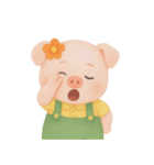 ふっくらほっぺのぽっちゃりブタ (NT)（個別スタンプ：20）