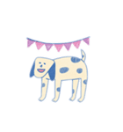 犬の楽しい毎日。the dog enjoy everyday.（個別スタンプ：5）