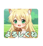 たこ焼きとっても大好きみなみちゃん（個別スタンプ：9）