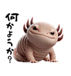 ウーパールーパー8！おもしろ！3Dリアル（個別スタンプ：21）