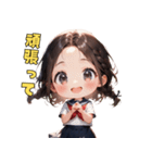 爽やか清楚JKスタンプ（個別スタンプ：6）
