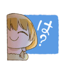CLOVERsの毎日あいさつスタンプ（個別スタンプ：35）