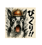 駄洒落×ボステリ（個別スタンプ：9）