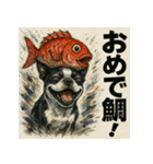駄洒落×ボステリ（個別スタンプ：32）