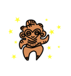 動く！ミミズク土偶（個別スタンプ：9）
