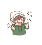 ピンポイントなぽちスタンプ。（個別スタンプ：16）