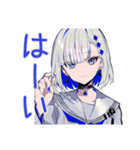 パンクセーラー女子★毎日挨拶（個別スタンプ：3）