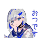 パンクセーラー女子★毎日挨拶（個別スタンプ：25）