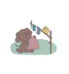 わんこと森のおともだち（個別スタンプ：38）