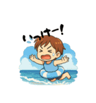 暑さも楽しい♪夏スタンプ（個別スタンプ：15）