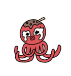 非公認でタコの惨状くん（個別スタンプ：10）