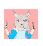 半獣LINEスタンプ（個別スタンプ：12）