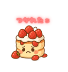 いちごパンケーキのハッピースタンプ（個別スタンプ：15）