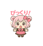 カラオケ ぴんくまmini（個別スタンプ：16）