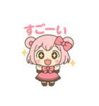 カラオケ ぴんくまmini（個別スタンプ：17）