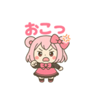 カラオケ ぴんくまmini（個別スタンプ：27）