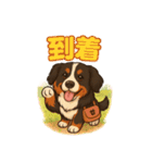 バーニーズ (Bernese Mountain Dog)  挨拶（個別スタンプ：15）