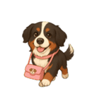 バーニーズ (Bernese Mountain Dog)  挨拶（個別スタンプ：28）