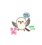 かわいくシマエナガスタンプ（個別スタンプ：19）