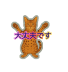 ベンガルキャットからのメッセージ（個別スタンプ：2）