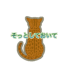 ベンガルキャットからのメッセージ（個別スタンプ：10）