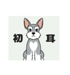 シュナウザーの愛らしき日々2（個別スタンプ：13）