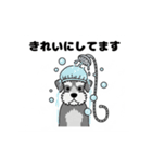 シュナウザーの愛らしき日々2（個別スタンプ：19）