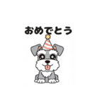 シュナウザーの愛らしき日々2（個別スタンプ：29）