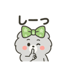 毎日使える！リボンわんこの日常スタンプ（個別スタンプ：28）