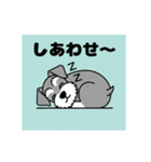 シュナウザーの愛らしき日々（個別スタンプ：30）