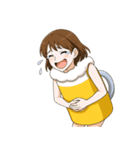 酒クズ女子ちゃん2 ビール編【生中サイズ】（個別スタンプ：2）