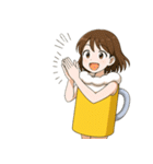 酒クズ女子ちゃん2 ビール編【生中サイズ】（個別スタンプ：3）