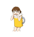 酒クズ女子ちゃん2 ビール編【生中サイズ】（個別スタンプ：7）