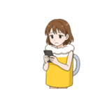酒クズ女子ちゃん2 ビール編【生中サイズ】（個別スタンプ：10）