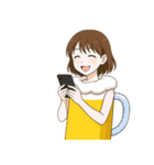 酒クズ女子ちゃん2 ビール編【生中サイズ】（個別スタンプ：11）