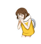酒クズ女子ちゃん2 ビール編【生中サイズ】（個別スタンプ：13）