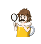 酒クズ女子ちゃん2 ビール編【生中サイズ】（個別スタンプ：32）